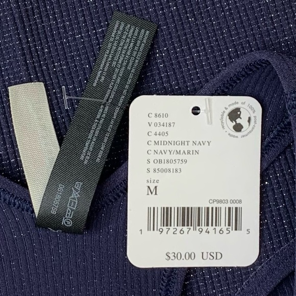 Free People FP Movement Lurex Free Throw Crop Racer Back Tank Top - Picture 8 of 15